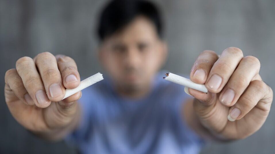 Mit dem Rauchen von Zigaretten aufhören