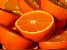 Vitamin C in Orangen wird durch Nikotin eliminiert